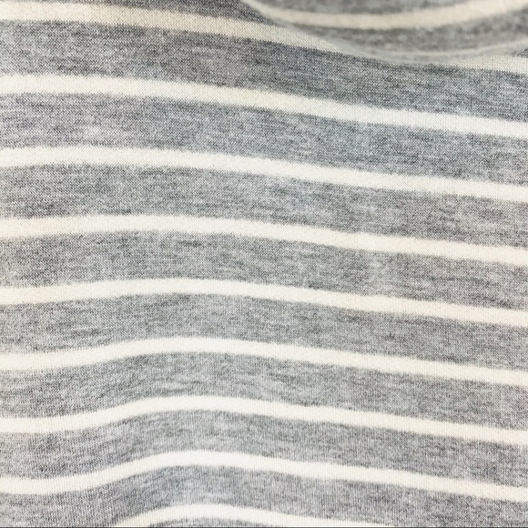 Lou & Grey Bell Sleeve Striped Hooded Casual Dress - Picture 8 of 8